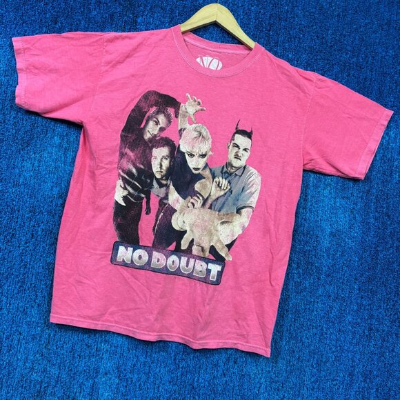 No Doubt Pink Punk T-Shirt Size M/L - Picture 3 of 4